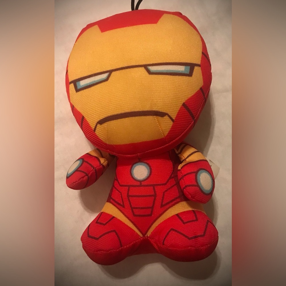 Rare Hard To Find Iron Man Plush Stuffed Toy Collectible